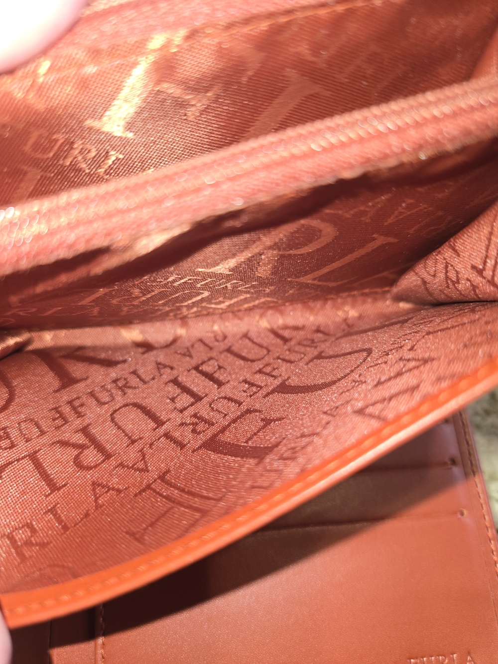 Furla Red Leather Wallet - Picture 4 of 6